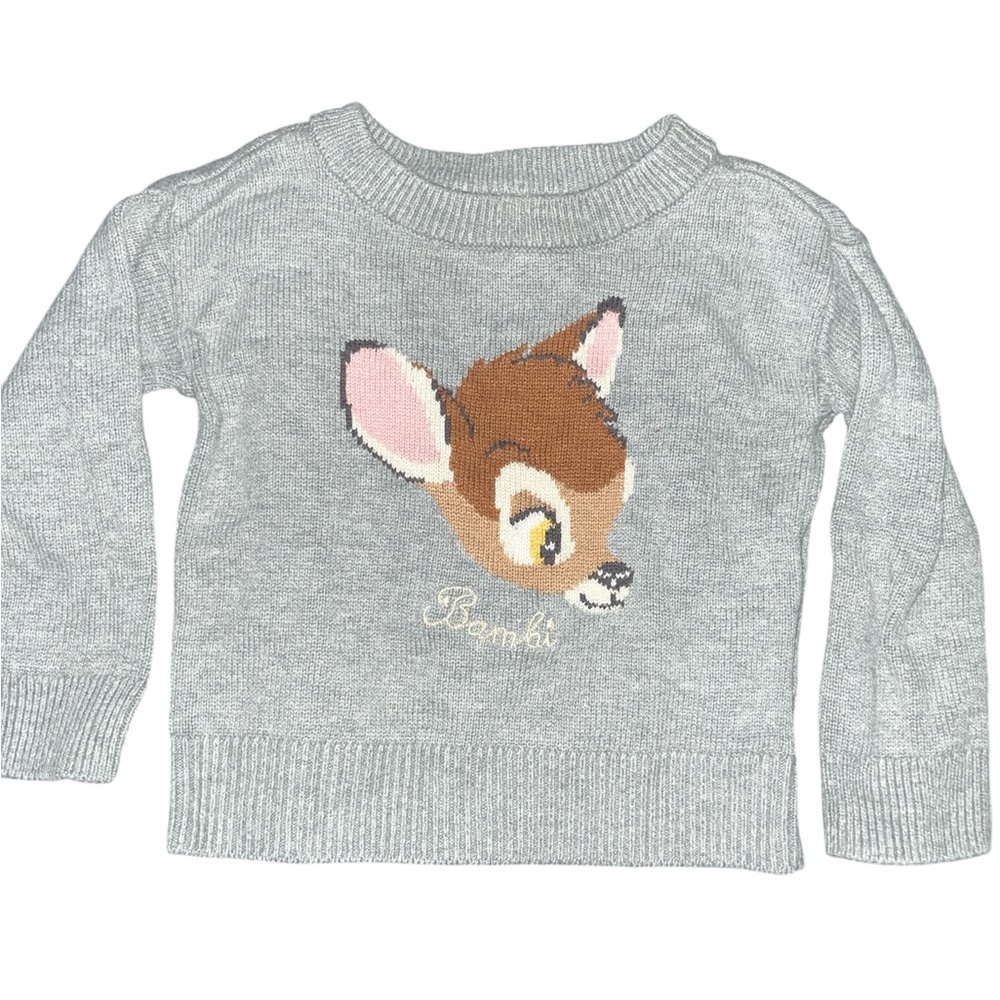 Disney Bambi Gray Kids Sweater